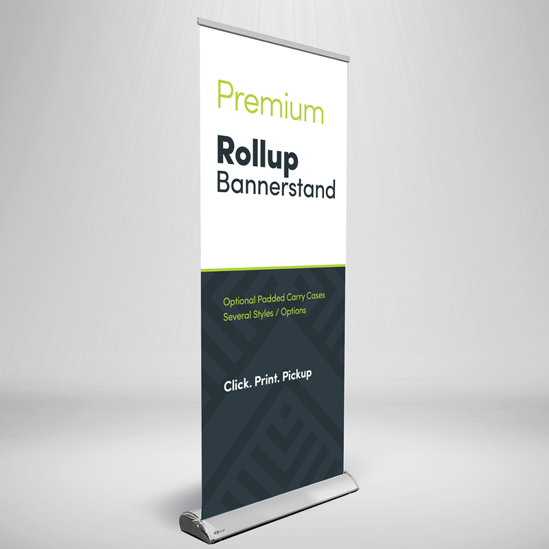 Premium roll-up / retractable banner stand (Popular) - Victoria - Sign Pad