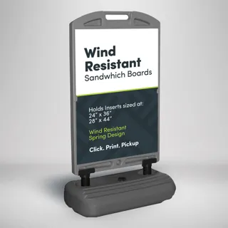 Wind-Resistant Sandwichboard - view 1