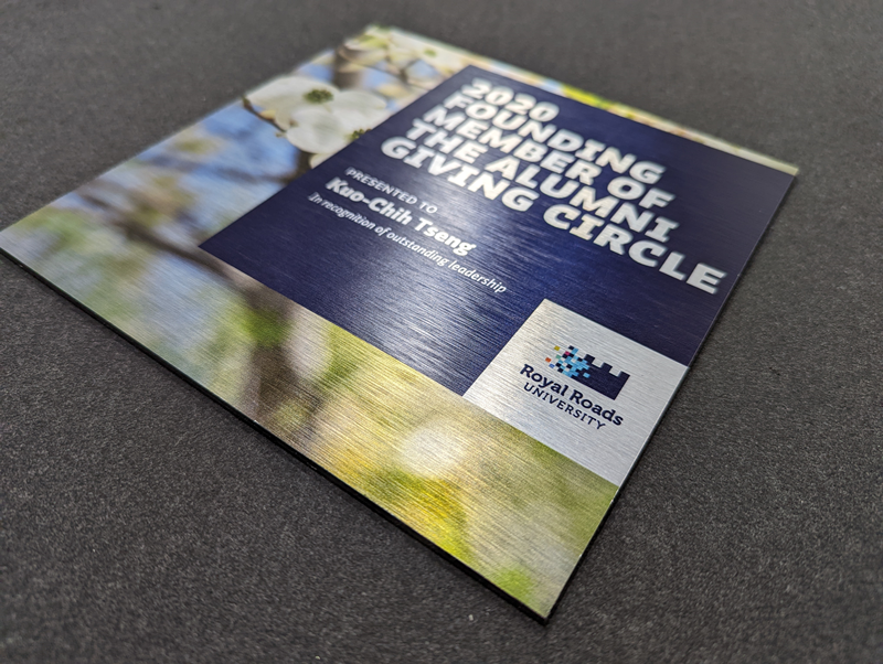 Brushed ACP Aluminium Signs - view 2