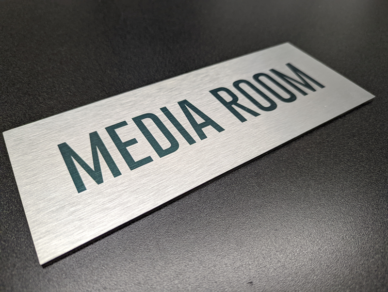 Brushed ACP Aluminium Signs - view 4