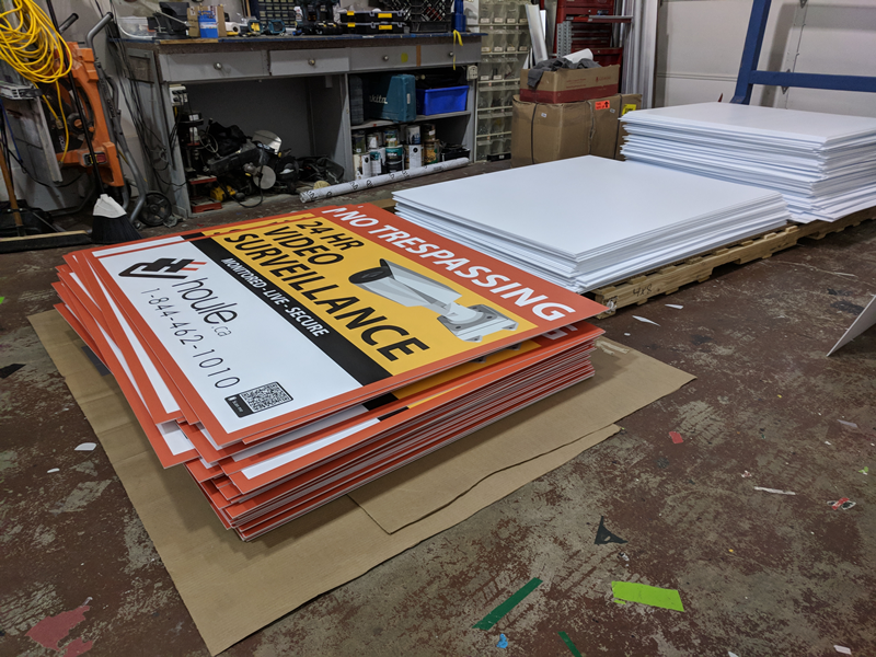 Coroplast Signs - view 2