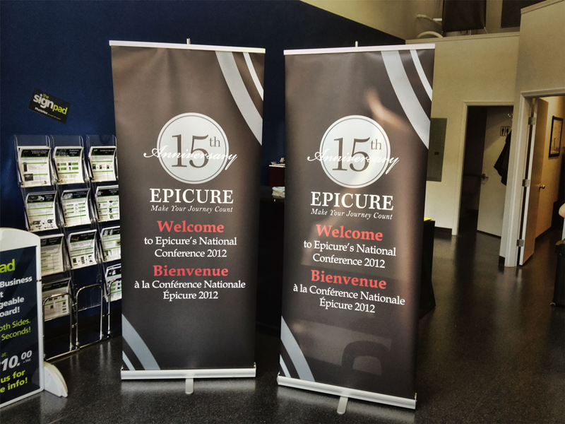 Economy Roll-Up Bannerstand - view 2