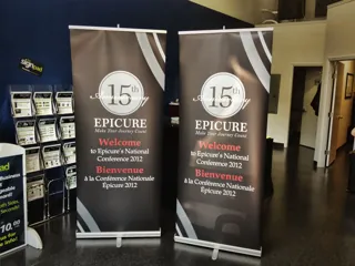Economy Roll-Up Bannerstand - view 2
