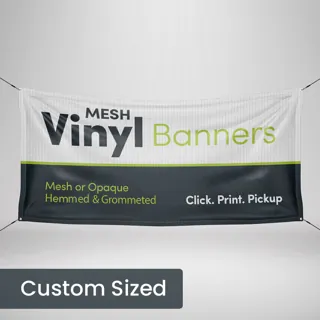 Mesh Vinyl Banners - view 1