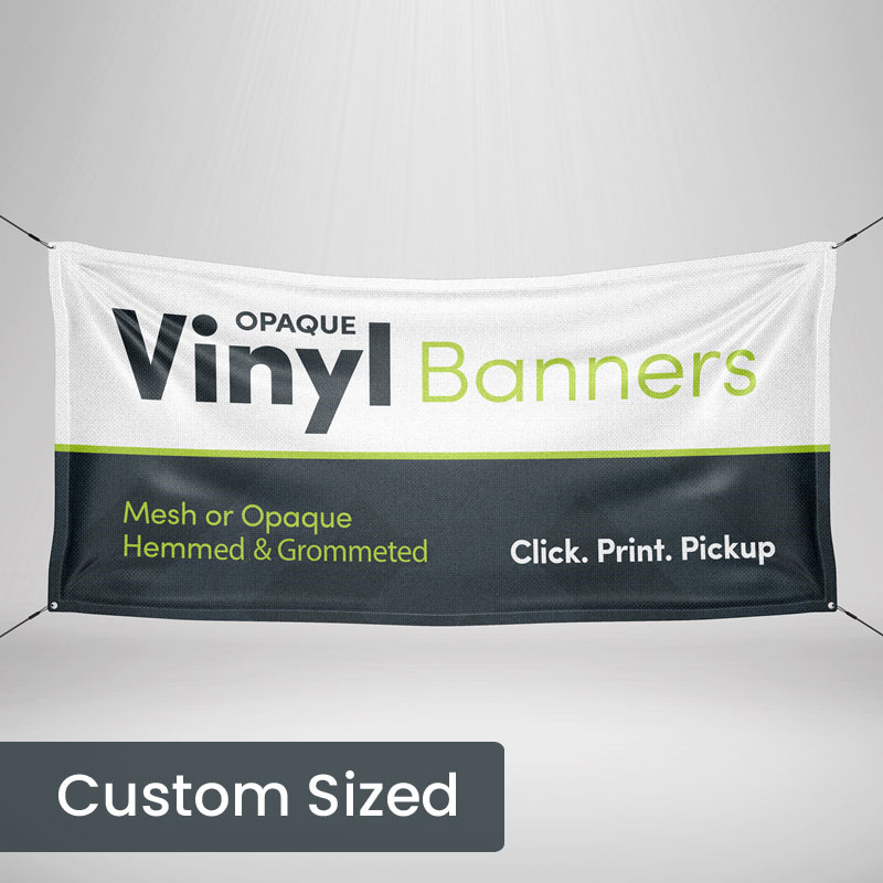 Opaque Vinyl Banners