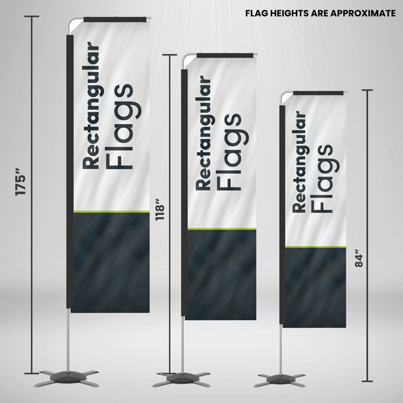 Flag - Rectangular Style - view 2
