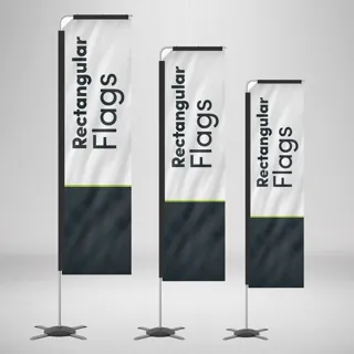 Flag - Rectangular Style - view 1