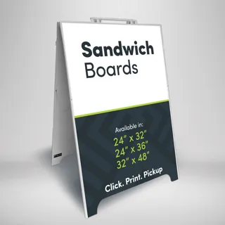 Standard PVC Sandwich-Boards - view 1