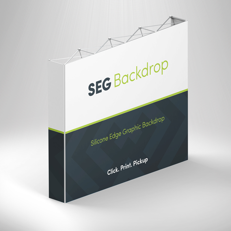 SEG Style Fabric Pop-Up Backdrop